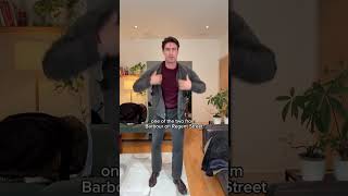 New-ish outer layers from de Savary London and @barbour! Wearing a lot of bomber jackets currently