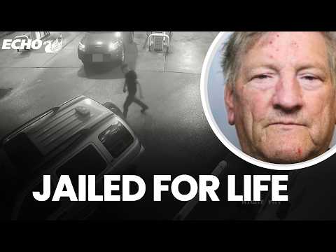CCTV footage shows farmer JAILED for LIFE for MURDERING man and HIDING body in barrel