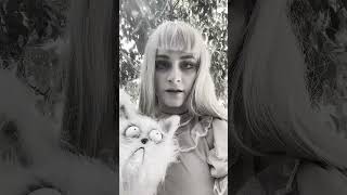 Mr. Whiskers 🐾🤍 #frankenweenie #mrwhiskers #timburtonmovies #disney #spookyseason