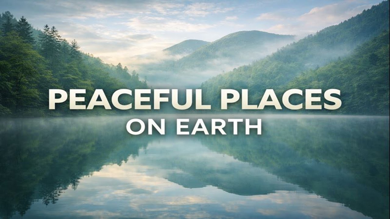 Peaceful Places on Earth | Quiet & Relaxing Nature Scenery (4K UHD)