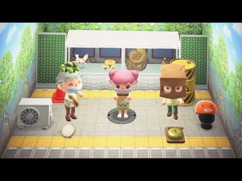 【あつ森】あつまれどうぶつの森で「イワシがつちからはえてくるんだ」をフルで演奏してみた。【音MAD】