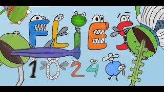 Flies 1024 - Android game - The best game with flies and frogs 2017 screenshot 3