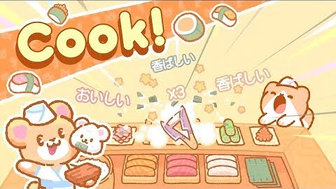 Kuma Sushi Bar Simulator Gameplay Walkthrough (Android, iOS) Part 1