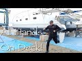 All hands on deck! Responding To An Emergency In The Yard. Onboard Lifestyle ep.70