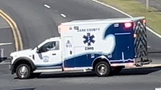Dare County EMS Ambulance Responding