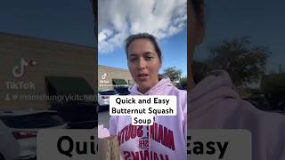 Easy Butternut-Apple Squash Soup🍂🍁#recipe #soup#cooking #fypyoutube