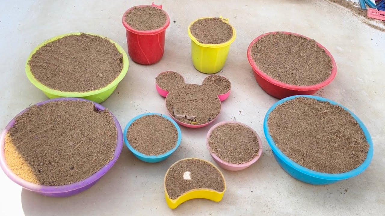 💯🎁Satisfying ASMR Video | Diy Amazing Multiple Tube Sand Cake Designs with Kitchen Tools in Cup Cake