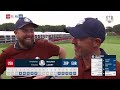 McIlroy & Lowry Interview | Saturday Four-Ball |2025 Ryder Cup