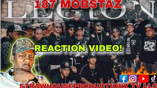 187 MOBSTAZ "LEGION" (OFFICIAL VIDEO) REACTION! @MobTvPhilippines @taureanbrogdon #reaction #viral 