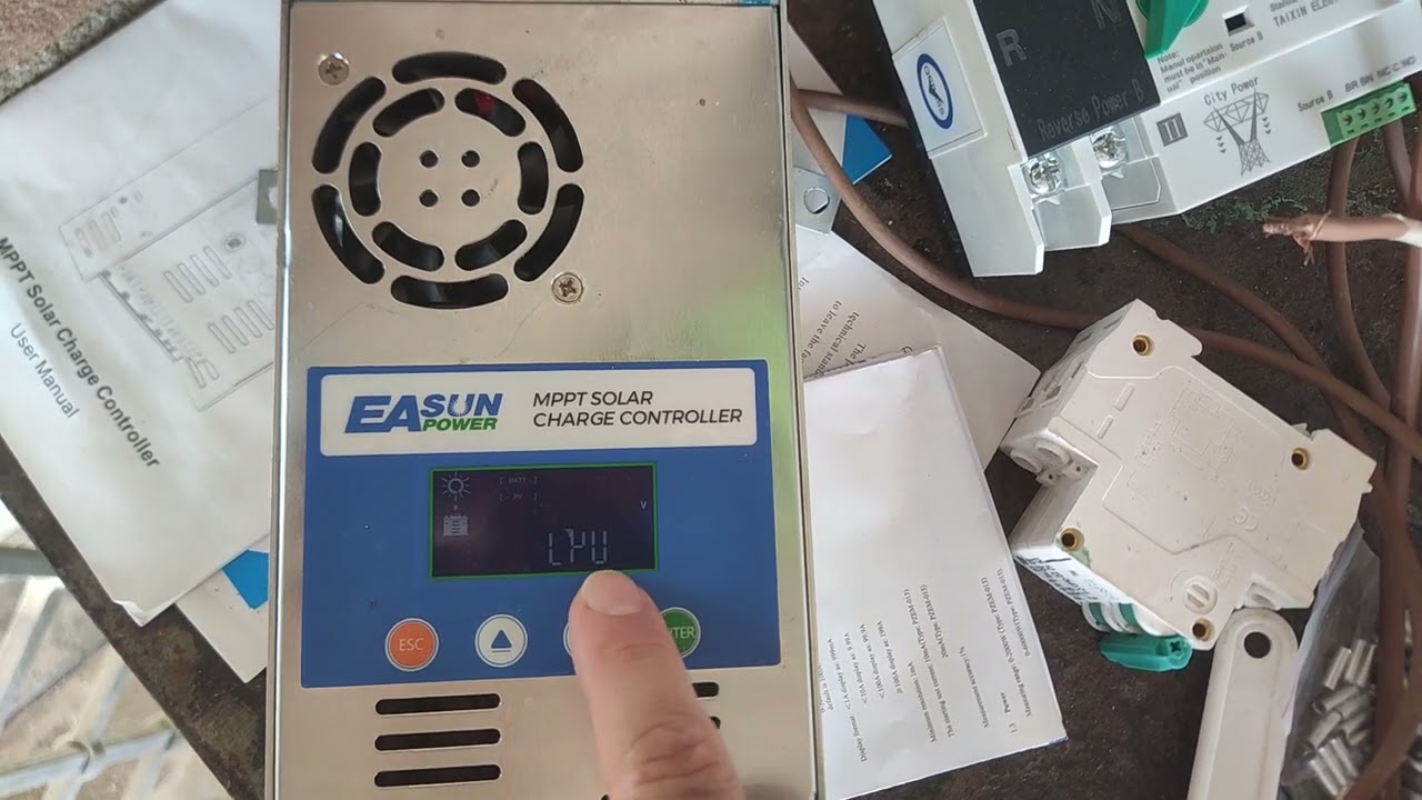 Impostazioni regolatore MPPT EAsun