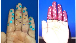 Mehendi Trick By Using Cello Tape And Bindi Easy, Simple And Stylish Mehendi Design By Sherin