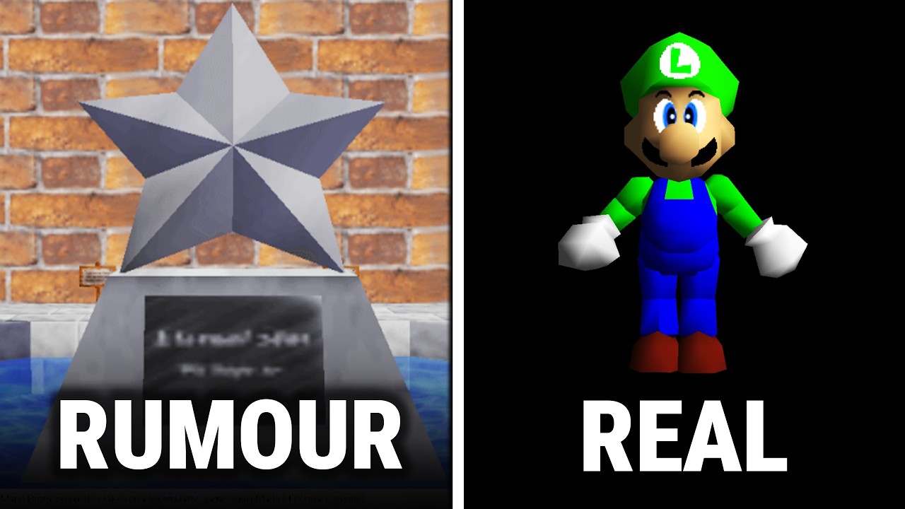 23 Minutes of Useless Super Mario 64 Facts