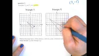Question #7- CBA #3- Dilations, Scale Factor and Angles