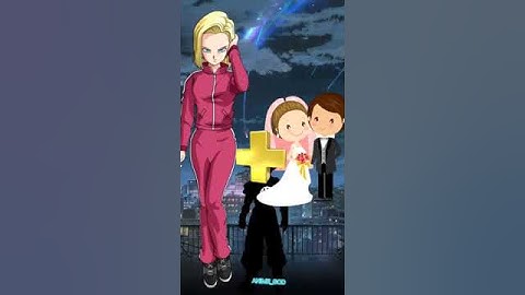 Dragon Ball Characters in Wedding Mode #anime #dbs #shorts