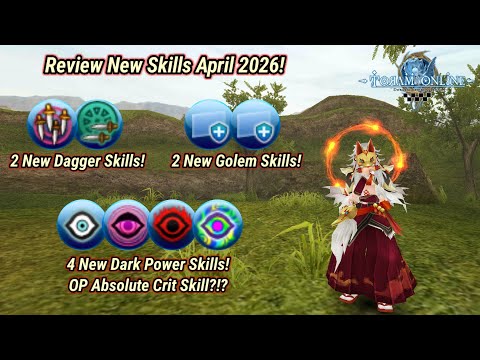 Toram Online: How to Choose Golem, Dagger, and Dark Power Skills