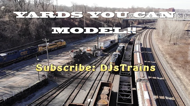 Railroad Yards to Model.  Tips for making a yard for your layout