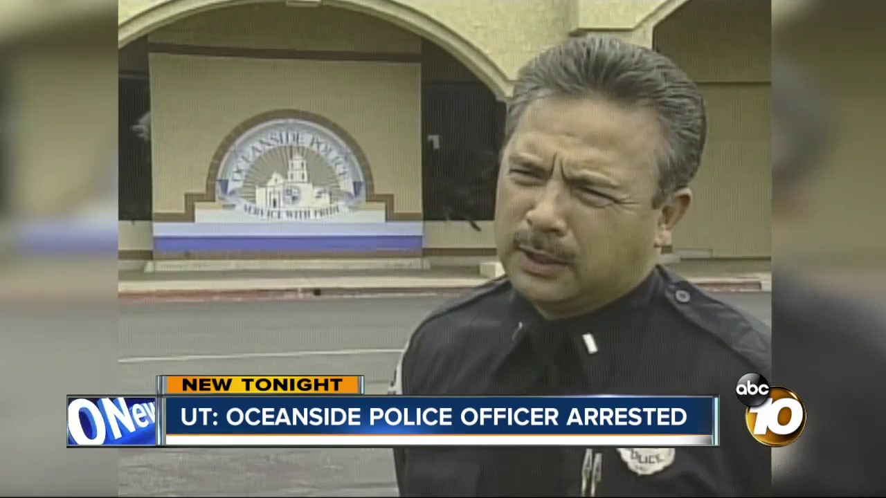 UT: Oceanside police officer arrested