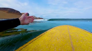 SURFING THE CLEANEST DAY with NEVER ENDING WAVES!