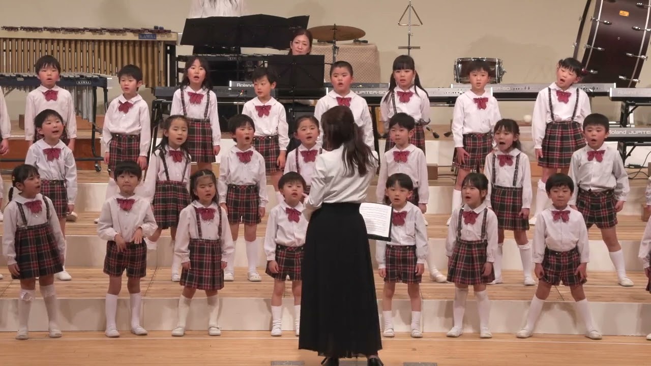 布佐台幼稚園　令和5年度合唱　５歳児「YUME日和」