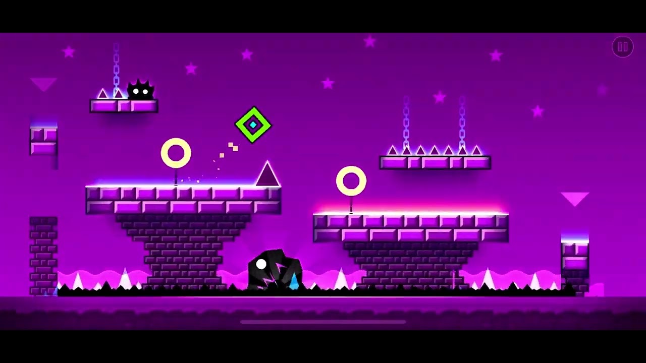 GEOMETRY DASH Meltdown | Level 1: The Seven Seas | Full Level All Coins ...