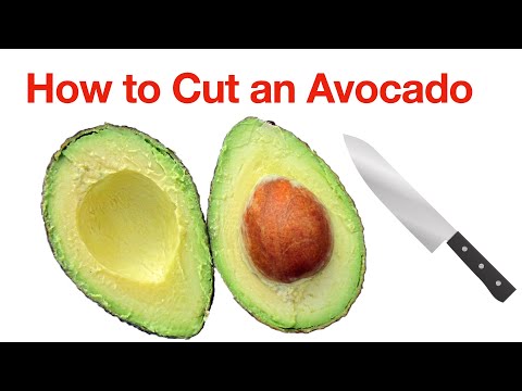 Avocado｜超超超簡単アボカド切り方