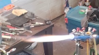 Glass blowing!