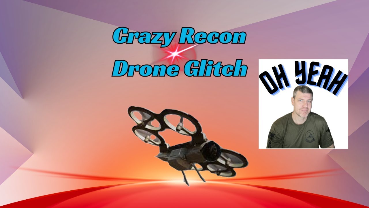 Crazy Warzone Recon Drone Glitch.  