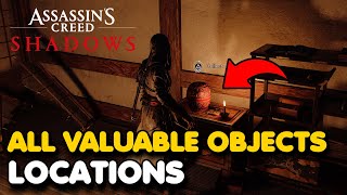 Assassin's Creed Shadows - All VALUABLE OBJECTS Locations (Valuable Reflections Quest)