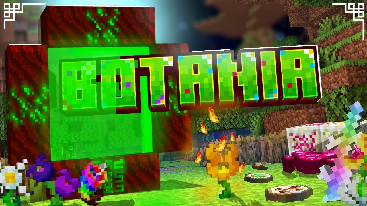 🔥🚀FINALMENTE!! BOTÂNIA NOVO ADDON MINECRAFT PE E BEDROCK 1.21+ - YouTube