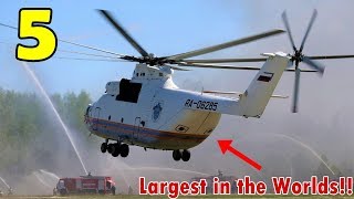 5 world's Largest helicotper heavy-lift helicopters in the world