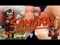 Beads work tutorial : Samurai armor / ビーズで作る　武者くん