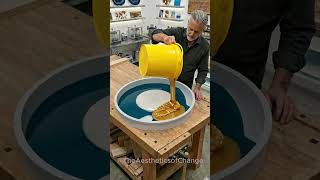 This Resin Table Looks Like Glass 😳✨ (Wait for the Ending!)