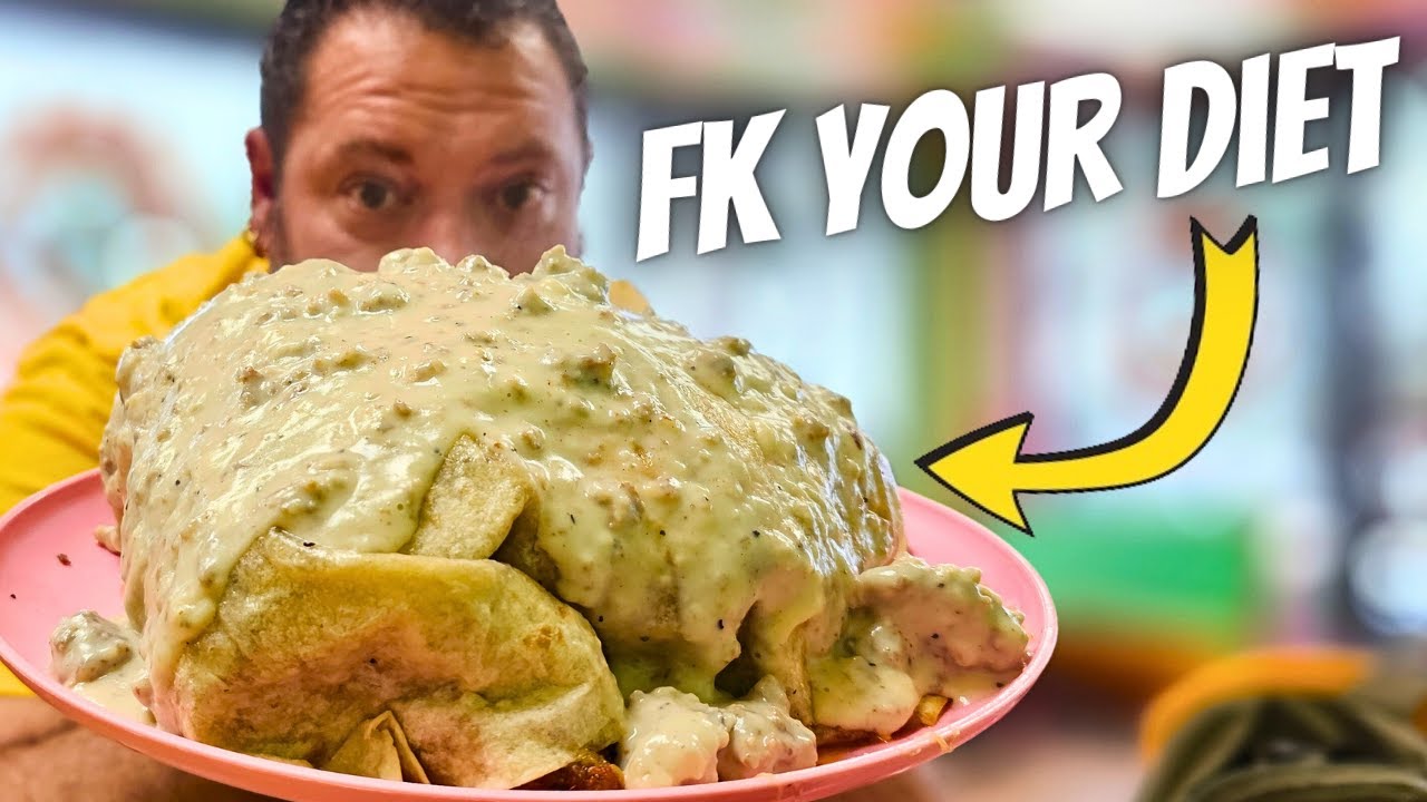 FK Your Diet Belly Buster Breakfast Burrito Challenge YouTube