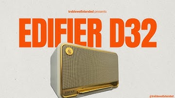 Edifier D32 Bluetooth Speaker Review: INSANE Performance for $199! + Giveaway | TWX