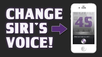 How to Use Siri iPhone 5 / 4S - How to Change Siri