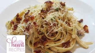 Dinner for Two: Alfredo Carbonara | I Heart Recipes