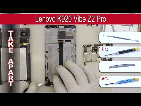 Wie kann man 📱 Lenovo K920 Vibe Z2 Pro zerlegen