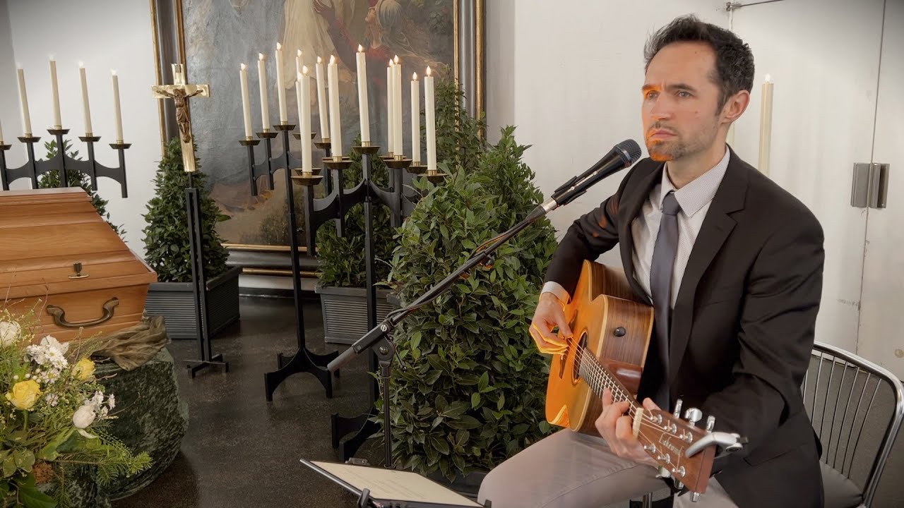 Drüben Rolf Zuckowski | Beerdigung Darmstadt alter Friedhof | Musik zum Abschied