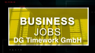 JOBS: Personaldisponent (m/w/d) - DG Timework GmbH