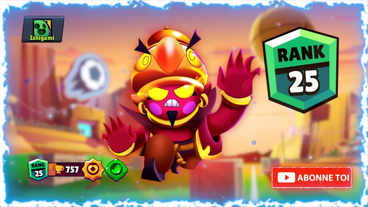 Brawl Stars Rush Djinn Rang 25 Mars 2021 Youtube - brawl star djinn gael2toulon