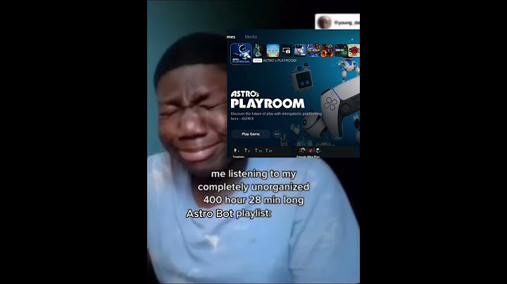 Listening to my unorganized ASTRO BOT playlist