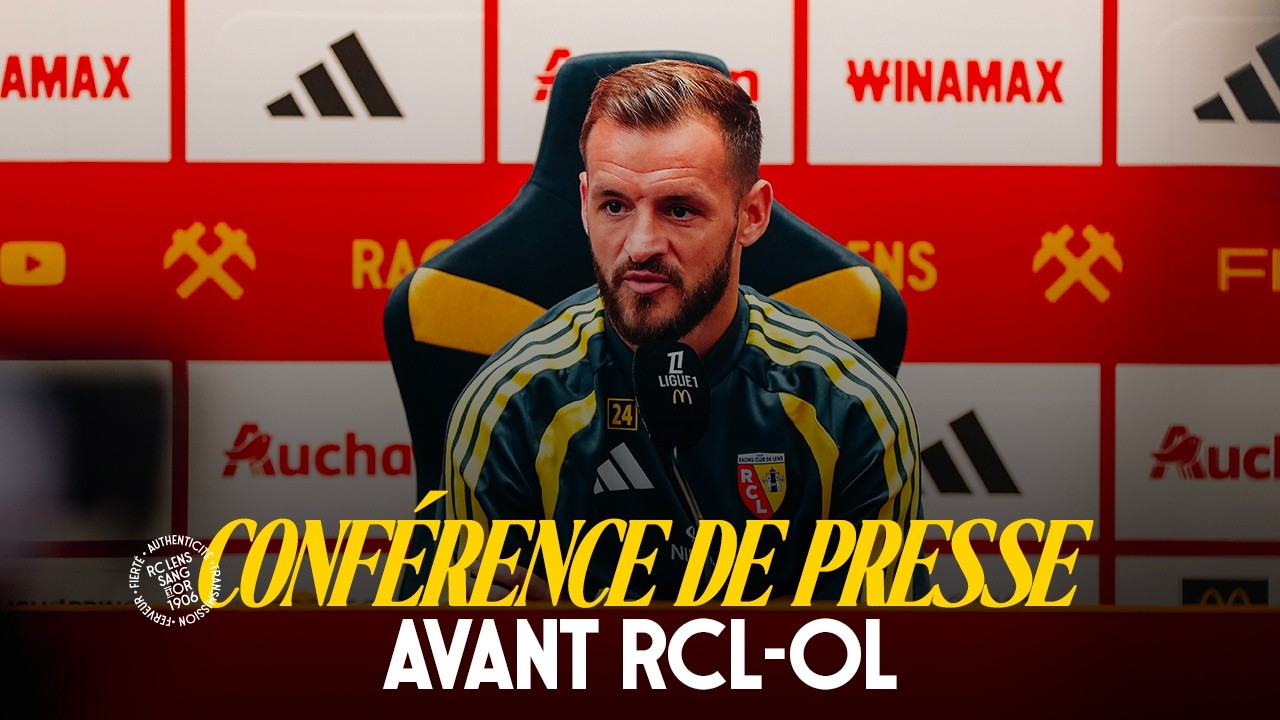 RC LENS-OLYMPIQUE LYONNAIS I La conférence de presse en intégralité