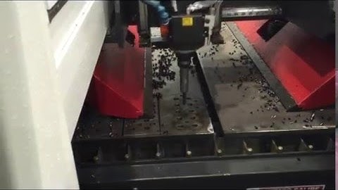 Ficep Gemini HPE drilling cycle 25mm plate 20 and 14 mm drill