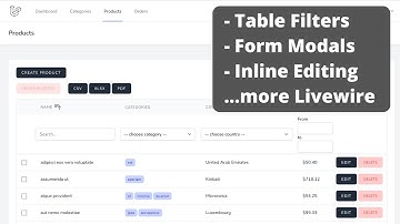 NEW: WireOrders - My All Livewire Skills in One Project