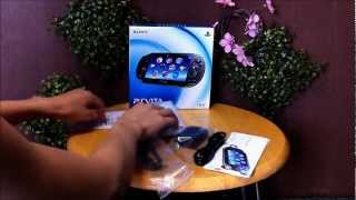 PlayStation Vita クリスタル・ブラック Wi-Fiモデル 開封 Unboxing