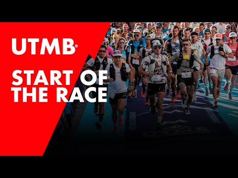 UTMB 2023 - The start of the race