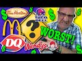 Letting the Cashiers Decide THEIR WORST FAST FOOD ITEMS to eat for 24 Hours!!! CHALLENGE!!!