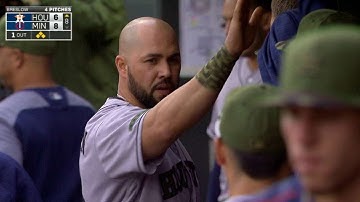 HOU@MIN: Polanco makes nice sliding stop