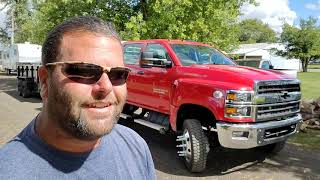 Chevy Silverado 5500 HD 4x4 walk around and review