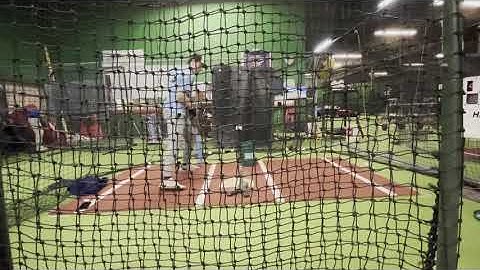 Matthew Neach 94-95 mph exit velocity off a tee